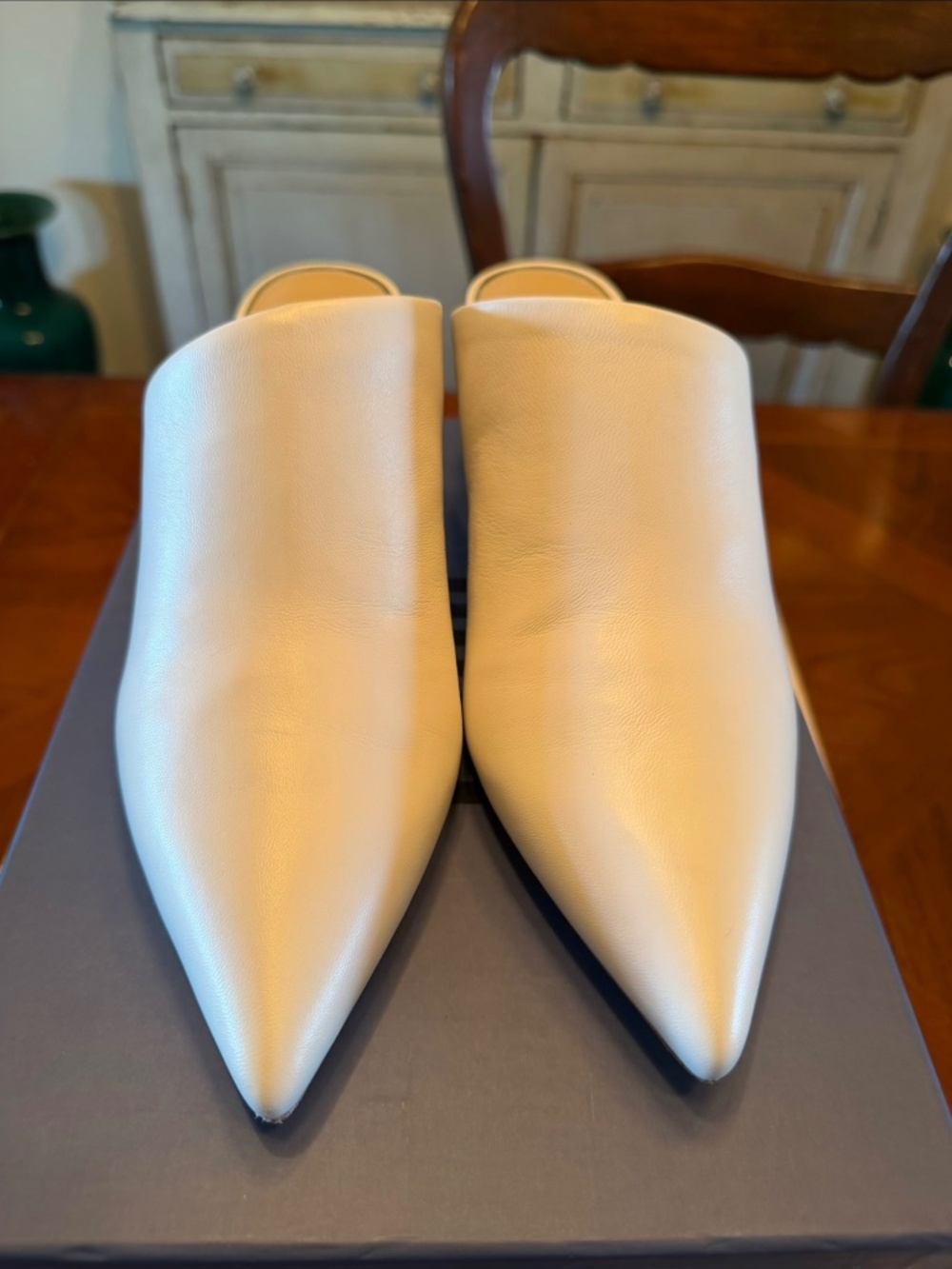 Paige Leather Mules